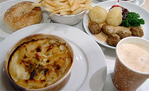 ↑ じゃがいもだらけの貪欲ランチ