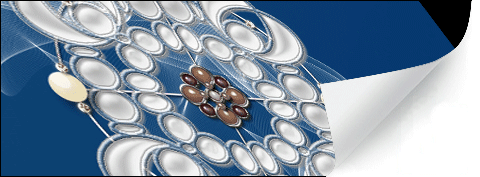 ↑デスクトップピクチャ：パールとリボンの揺らめき