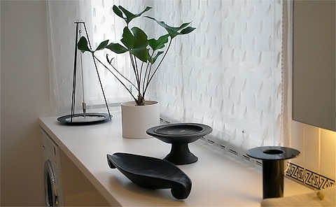 ↑ モデルハウスの中はほんまにステキ♪