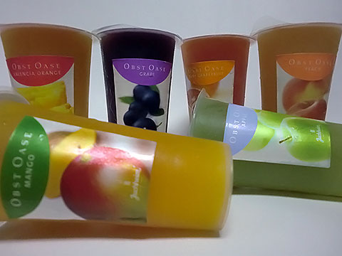 カラフルなゼリー