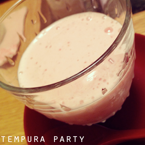 天ぷらパーティー