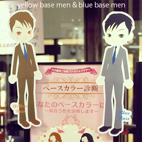 男性のキャラクター