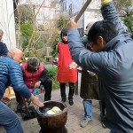 餅つきガーデンパーティ
