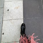 難波神社でへ向かってます。